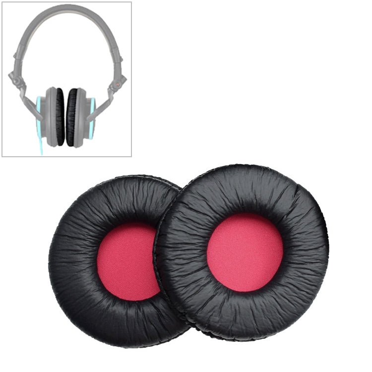 2 pezzi per SONY MDR-V55 auricolare cuscino copertura in pelle paraorecchie cuscinetti di ricambio