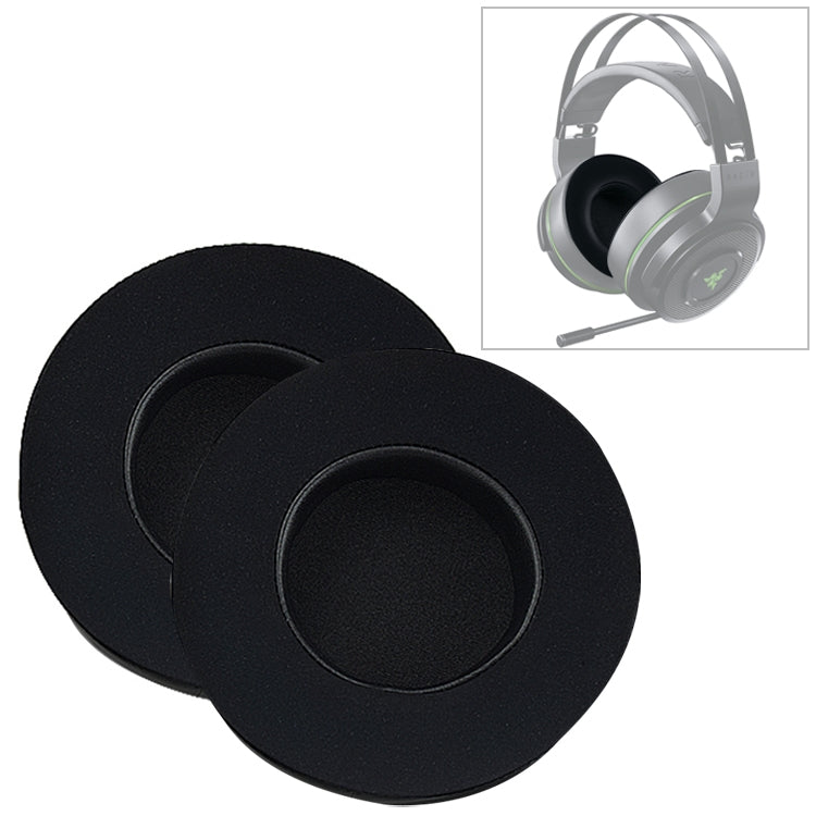 2 pezzi per cuffie Razer Thresher Ultimate, cuscino in spugna di gel, paraorecchie, cuscinetti di ricambio, For Razer Thresher Ultimate (Gel Sponge)