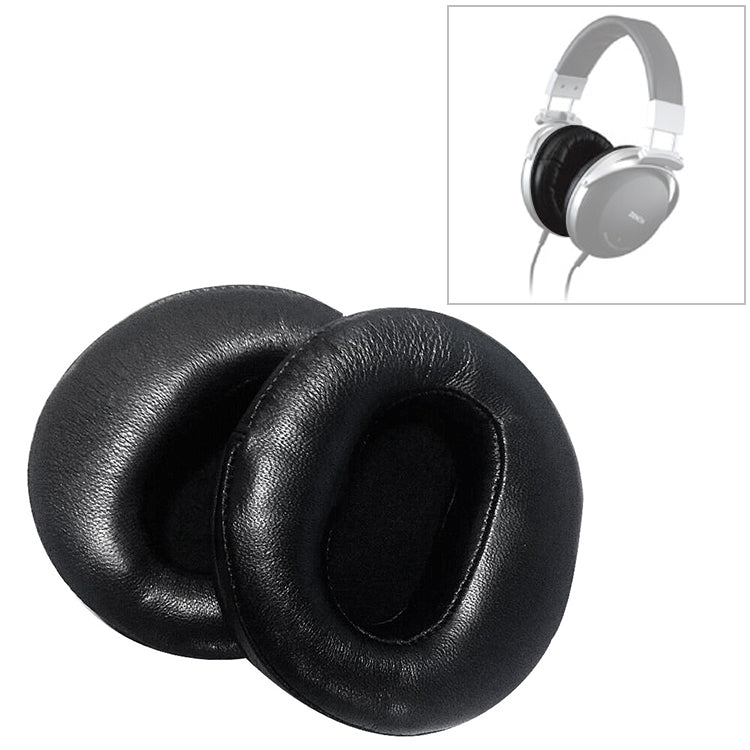 2 pezzi per DENON AH-D2000 / AH-D5000 / AH-D7000 cuffia cuscino copertura in pelle spugna paraorecchie cuscinetti di ricambio, For DENON AH-D2000