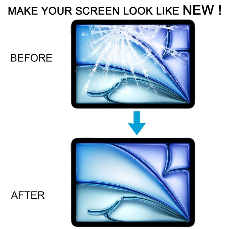 Lente vetro esterno schermo iPad Air 11" 2024 A2899 A2900