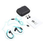 Cuffie stereo cablate sport con gancio Type-C