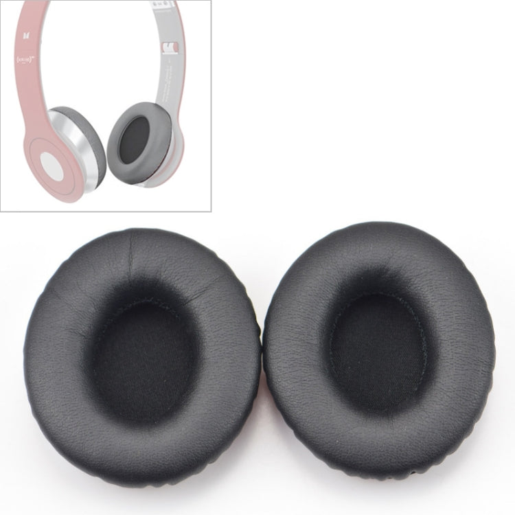 2 pezzi per cuffie Beats Solo HD / Solo 1.0, paraorecchie protettivi in spugna con copertura in pelle, Black, Green, Grey, Red, White, Blue