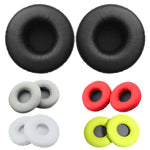 2 pezzi per Sony MDR-XB450AP / XB550 / XB650 / XB400 Fodere per cuscini per auricolari Paraorecchie Cuscinetti di ricambio con rete (Nero)