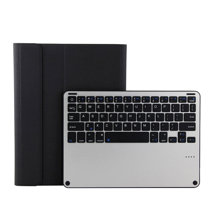 Tastiera staccabile Bluetooth 3.0 in lega di alluminio 3018 + custodia tablet in pelle con trama in finto tessuto per iPad Air / Air 2 / iPad Pro da 9,7 pollici, con funzione Sleep / idrorepellente, 3018