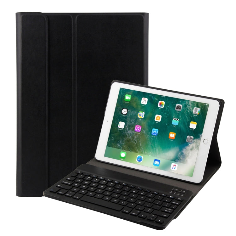 FT-1030 Bluetooth 3.0 Tastiera ABS con texture spazzolata + Custodia tablet in pelle con texture pelle per iPad Air / Air 2 / iPad Pro da 9,7 pollici, con regolazione dell'angolo a tre marce / Magnetico / Funzione di sospensione, FT-1030D