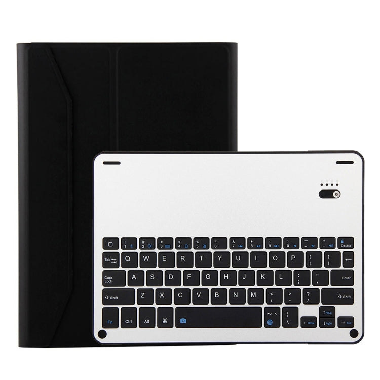 FT-1038B Tastiera Bluetooth 3.0 staccabile in lega di alluminio + Custodia tablet in pelle con texture pelle di agnello per iPad Air / Air 2 / iPad Pro da 9,7 pollici, con idrorepellente / Regolazione dell'angolo a tre marce / Magnetico / Funzione di s...