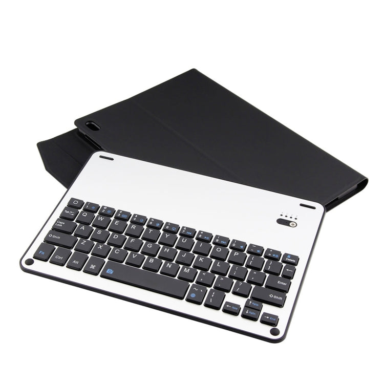 FT-1039B Tastiera staccabile Bluetooth 3.0 in lega di alluminio + Custodia tablet in pelle con texture pelle di agnello per iPad Pro 10,5 pollici / iPad Air (2019), con idrorepellente / Regolazione dell'angolo a tre marce / Magnetico / Funzione sleep��...