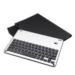 Tastiera Bluetooth staccabile con custodia in pelle per iPad Pro