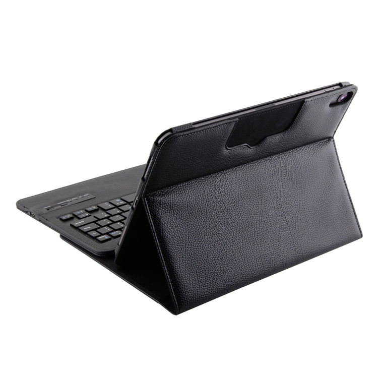 Tastiera ABS Bluetooth 3.0 staccabile IP011 + Custodia tablet in pelle con texture litchi per iPad Pro 11 pollici (2018), con funzione Sleep, IP011