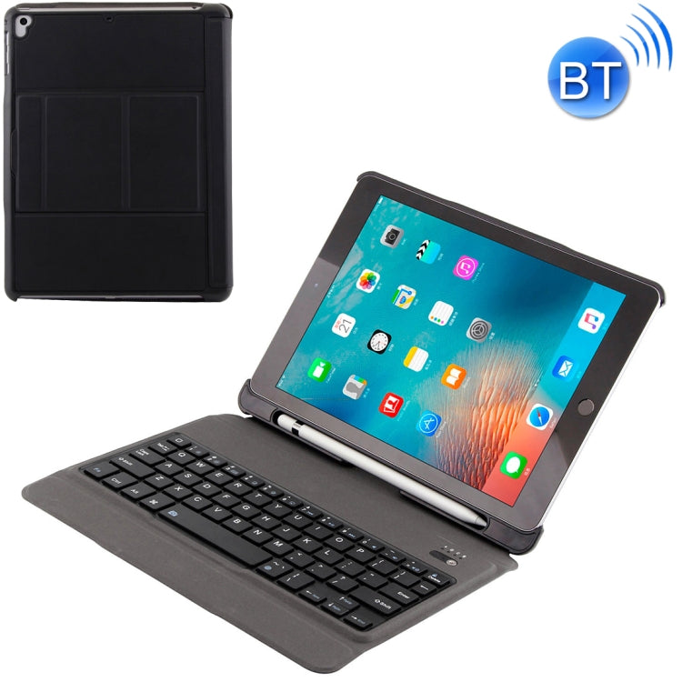 T-201 Tastiera ultrasottile Bluetooth 3.0 staccabile + Custodia tablet in pelle con texture pelle di agnello per iPad Air / Air 2 / iPad Pro da 9,7 pollici, supporta la regolazione multi-angolo, T-201