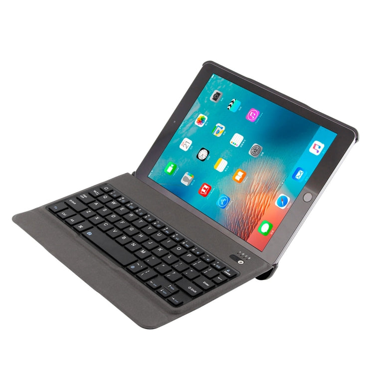 T-201 Tastiera ultrasottile Bluetooth 3.0 staccabile + Custodia tablet in pelle con texture pelle di agnello per iPad Air / Air 2 / iPad Pro da 9,7 pollici, supporta la regolazione multi-angolo, T-201