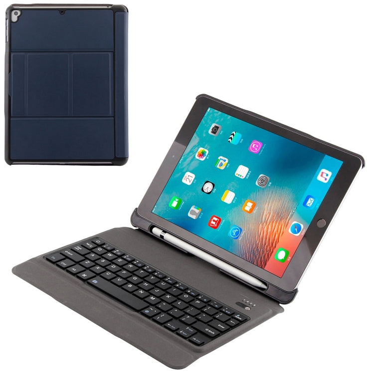 T-201 Tastiera ultrasottile Bluetooth 3.0 staccabile + Custodia tablet in pelle con texture pelle di agnello per iPad Air / Air 2 / iPad Pro da 9,7 pollici, supporta la regolazione multi-angolo, T-201