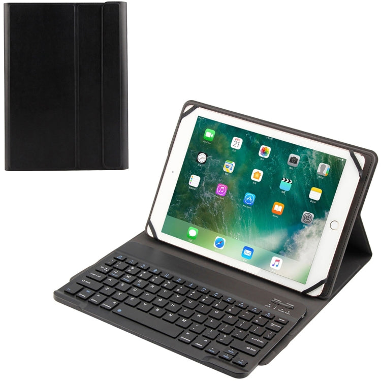 TY-1031 Tastiera universale Bluetooth 3.0 ABS con texture spazzolata + Custodia tablet in pelle per iOS, Windows, Tablet PC Android tra 9-10,5 pollici, TY-1031