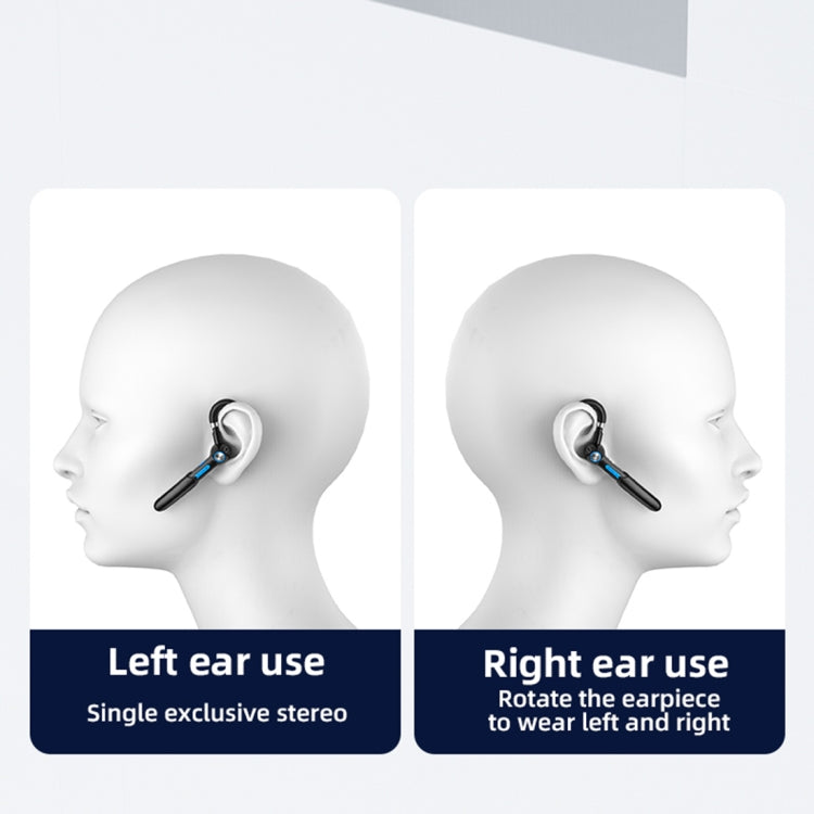 ME-100 TWS Business Rotante Universale True Stereo 5.0 Versione Appesa Auricolare Bluetooth In-Ear