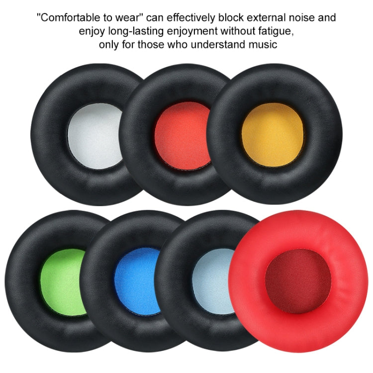 2 PZ Per Skullcandy / HESH 2.0 HESH Ordinario Auricolare Fodera per cuscino Paraorecchie Cuscinetti di ricambio con rete (rosso + rete rossa)