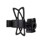 Supporto per telefono da bicicletta con rotazione a 360 gradi con clip elastica flessibile per iPhone 7 e 7 Plus / iPhone 6 e 6 Plus / iPhone 5 e 5C e 5s