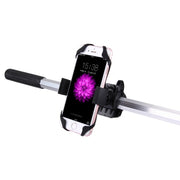 Supporto per telefono da bicicletta con rotazione a 360 gradi con clip elastica flessibile per iPhone 7 e 7 Plus / iPhone 6 e 6 Plus / iPhone 5 e 5C e 5s