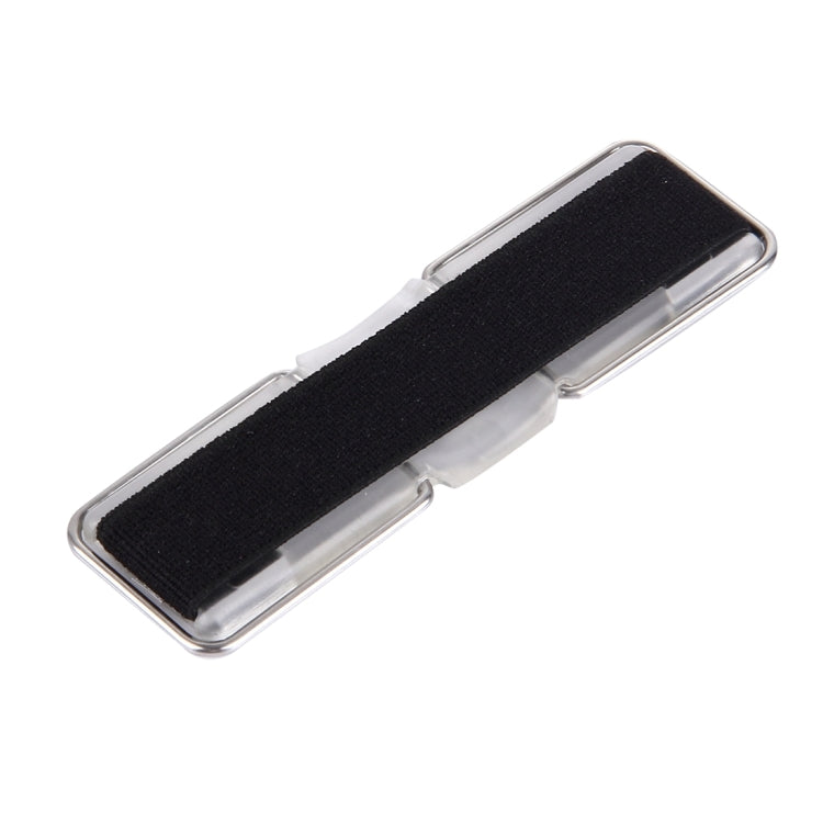 Mini supporto adesivo universale regolabile 2 in 1 + impugnatura sottile per le dita, dimensioni: 7,3 x 2,2 x 0,3 cm