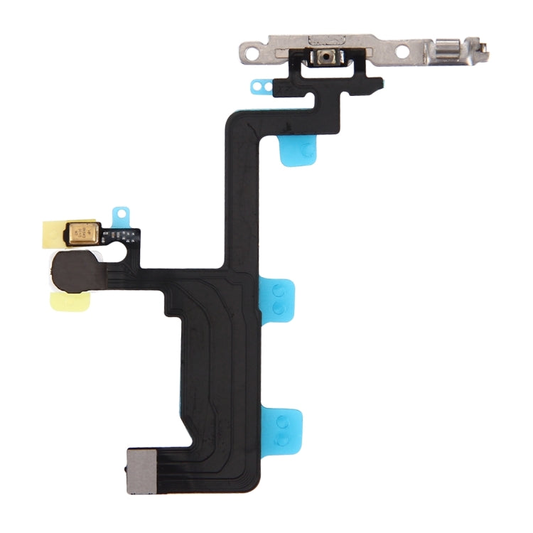 Power Button Flex Cable with Flashlight Brackets for iPhone 6, For iPhone 6 (Flshlight+Brackets)