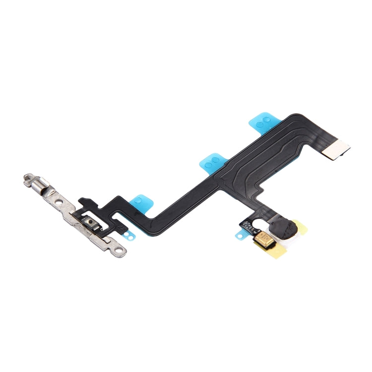 Power Button Flex Cable with Flashlight Brackets for iPhone 6, For iPhone 6 (Flshlight+Brackets)