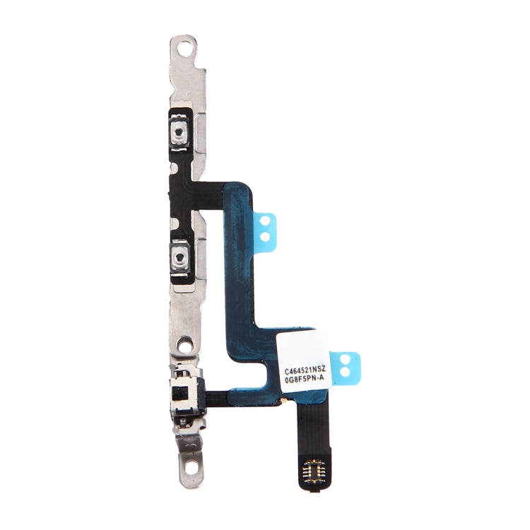 Volume Button and Mute Switch Flex Cable with Bracket for iPhone 6, iPhone 6