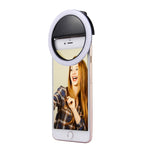 Clip regolabile con cavo USB per smartphone compatibili