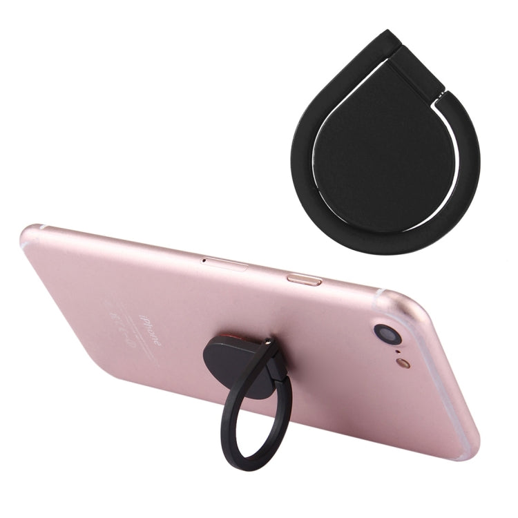 Supporto universale per telefono ad anello con rotazione a 360 gradi, stile gocce d'acqua