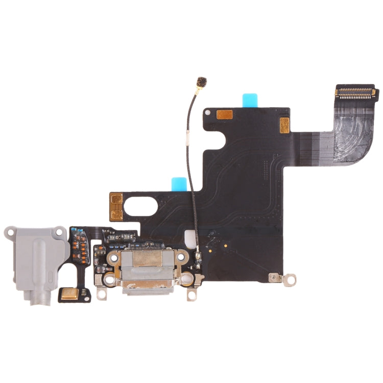 Original Charging Port Flex Cable for iPhone 6, For iPhone 6 (Original), For iPhone 6 (Original) (Light Grey)