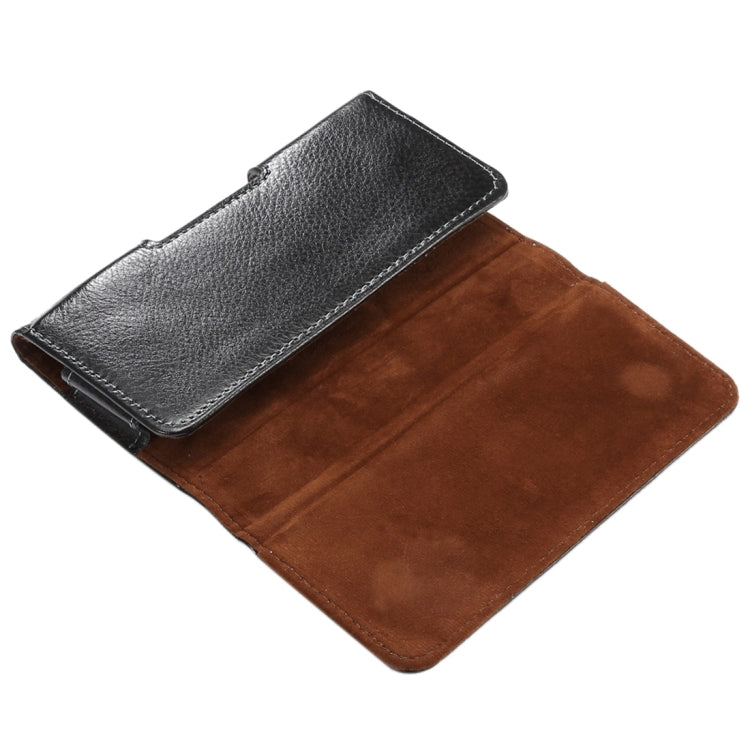 Custodia in vera pelle per smartphone 4,8" compatibile