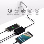 Caricatore USB da tavolo Quick Charge 3.0 8A