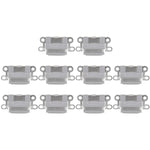10 connettori porta ricarica per iPhone 6 e 6S grigio
