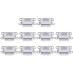 10 connettori porta ricarica per iPhone 6 e 6S grigio