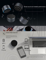 Mini altoparlante Bluetooth A10 con microfono e LED