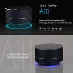 Mini altoparlante Bluetooth A10 con microfono e LED
