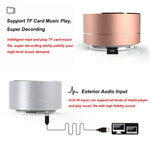 Mini altoparlante Bluetooth A10 con microfono e LED