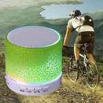 Mini altoparlante Bluetooth A9 con luce LED