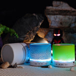 Mini altoparlante Bluetooth A9 con luce LED