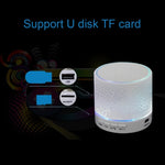 Mini altoparlante Bluetooth A9 con luce LED