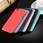 Custodia TPU per iPhone 6 e 6s tinta unita