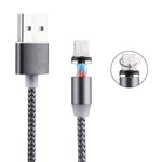 Cavo ricarica magnetico 1m per dispositivi 8 pin con LED