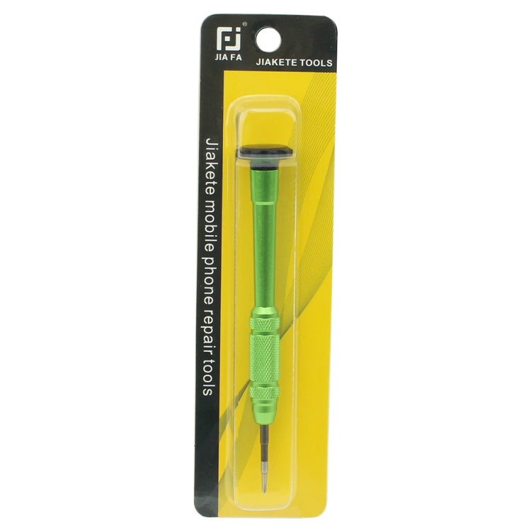 JIAFA JF-609-0.8 Pentalobe Screwdriver 0.8 for iPhone Charging Port Screws, 0.8 Pentalobe Red, 0.8 Pentalobe (Green), 0.8 Pentalobe (Blue), 0.8 Pentalobe Magenta, 0.8 Pentalobe