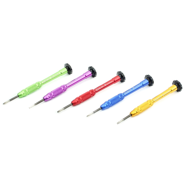 JIAFA JF-609-0.8 Pentalobe Screwdriver 0.8 for iPhone Charging Port Screws, 0.8 Pentalobe Red, 0.8 Pentalobe (Green), 0.8 Pentalobe (Blue), 0.8 Pentalobe Magenta, 0.8 Pentalobe