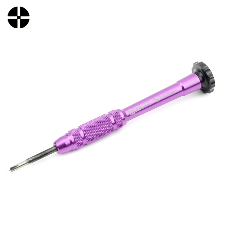 JIAFA JF-609-2.5 2.5 Hollow Cross Center Frame Repair Screwdriver, JF-609-2.5, 2.5 Hollow Cross Red, 2.5 Hollow Cross (Green), 2.5 Hollow Cross (Blue), 2.5 Hollow Cross Magenta