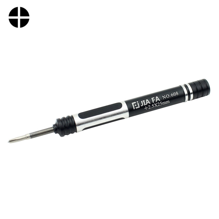 JIAFA JF-608-2.5 Hollow Cross Center Frame Repair Screwdriver 2.5 (Black), 2.5 Hollow Cross