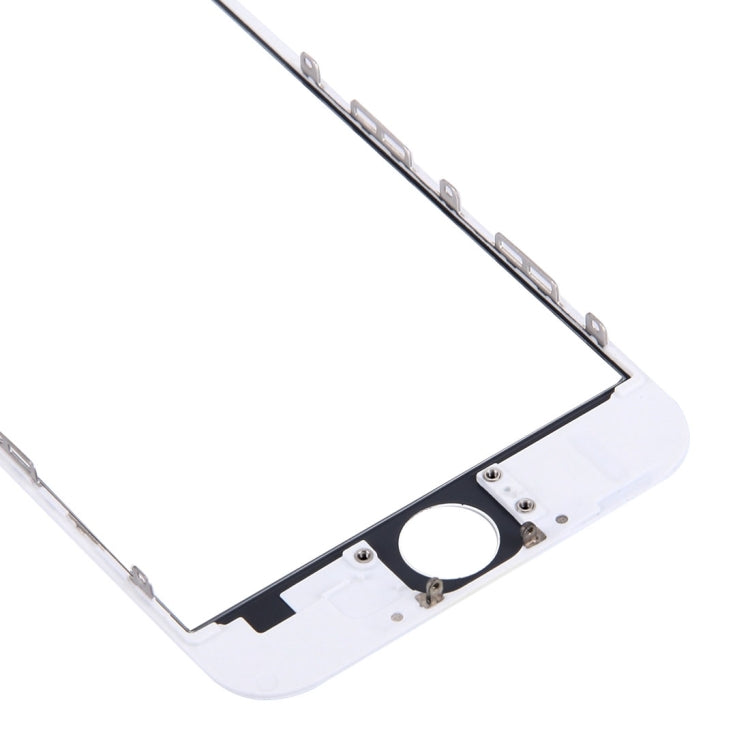 Front Screen Glass Outer Lens with Front LCD Screen Bezel Frame and Optically Clear OCA Adhesive for iPhone 6, For iPhone 6 (Frame+OCA)