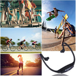 Cuffie sportive impermeabili con micro SD