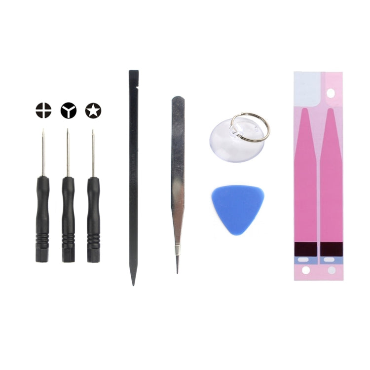 JIAFA JF-8161 8 in 1 Battery Repair Tool Set for iPhone 6, For 6