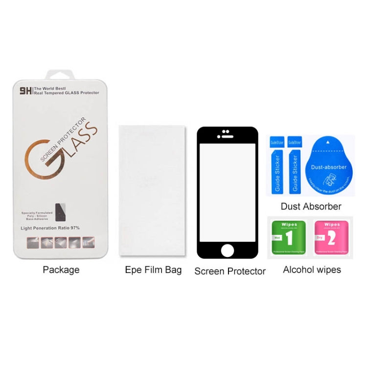 Pellicola in vetro temperato HD a schermo intero antigraffio 9H 10D per iPhone 6 e 6s, iPhone 6 & 6s