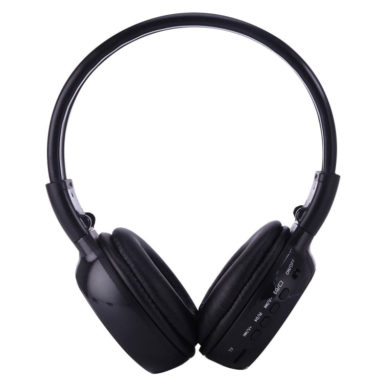 BS-N65 Cuffie stereo HiFi wireless pieghevoli con archetto con schermo LCD, slot per schede TF, indicatore luminoso LED e funzione FM, BS-N65