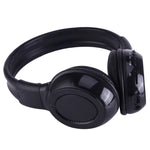 Cuffie wireless HiFi BS-N65 con FM e LCD